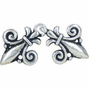 Silver Fleur-de-Lys Clasp