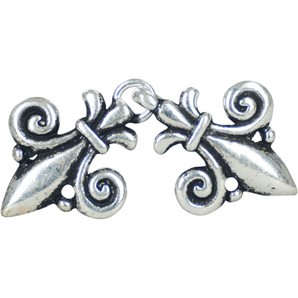 Silver Fleur-de-Lys Clasp