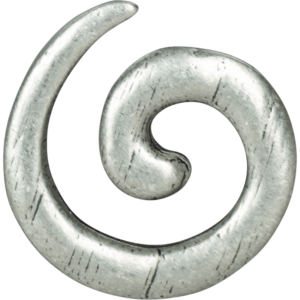 Silver Trede Spiral Hook