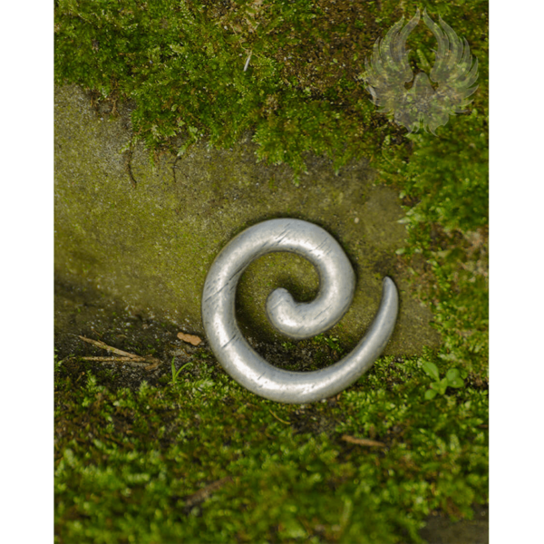 Silver Trede Spiral Hook