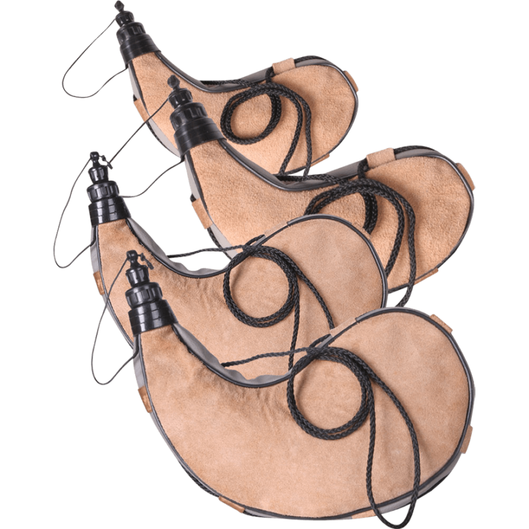 Medieval Suede Waterskin