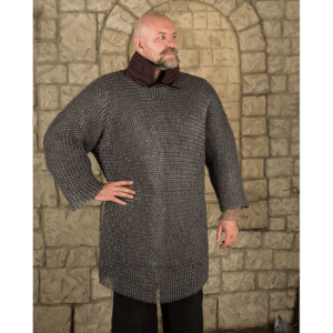 Berengar Flat Ring Aluminum Chainmail Hauberk