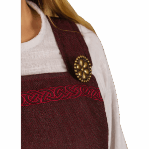 Uta Medieval Brass Button