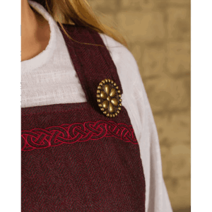 Uta Medieval Brass Button