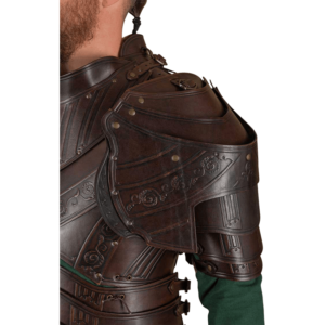 Lancelot Leather Pauldrons