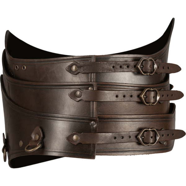 Lancelot Leather Armour Belt