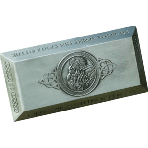 Large Dwarven LARP Silver Bar