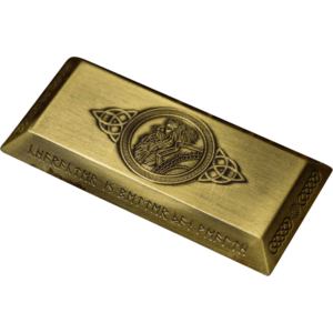 Large Dwarven LARP Gold Bar