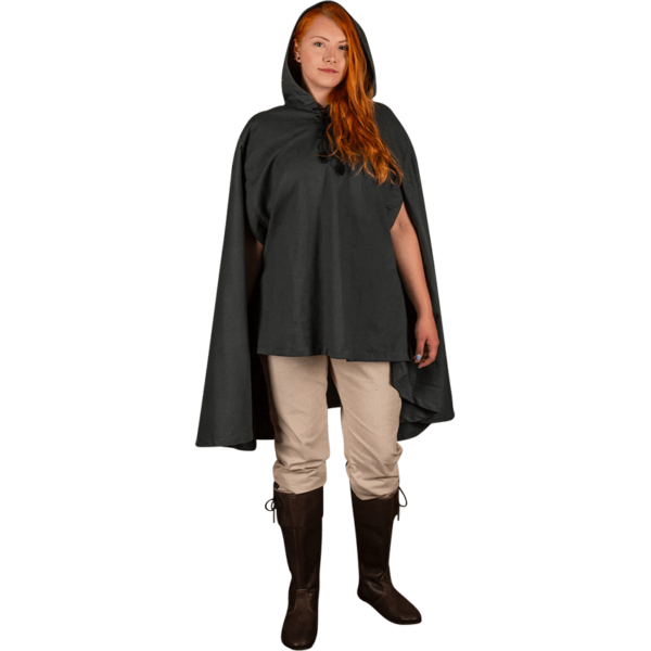 Raven Canvas Cloak