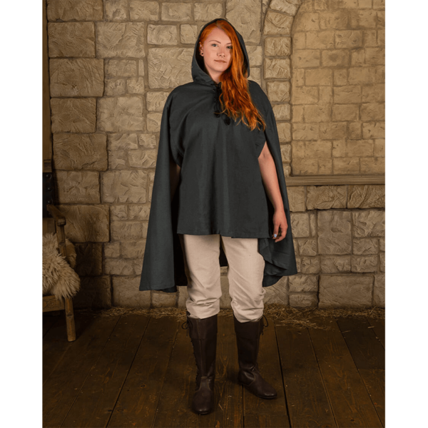 Raven Canvas Cloak