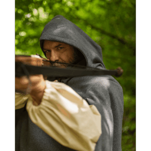 Raven Wool Cloak