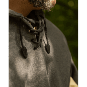 Raven Wool Cloak