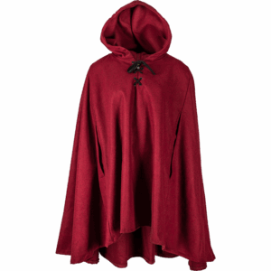 Raven Wool Cloak