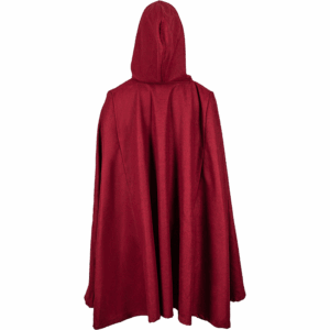 Raven Wool Cloak