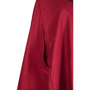 Raven Wool Cloak