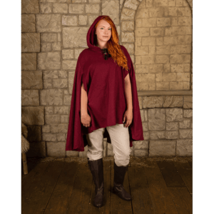 Raven Wool Cloak