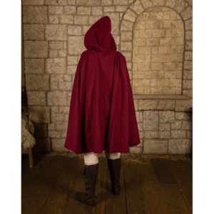Raven Wool Cloak