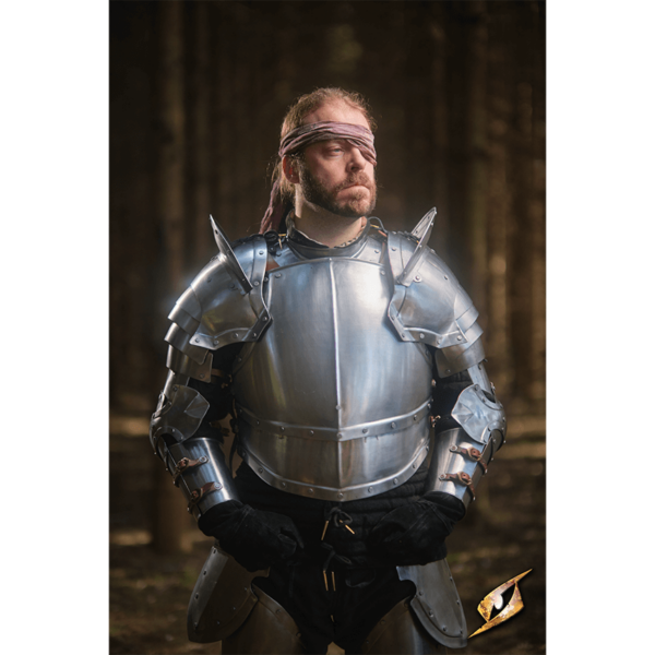 Captain Cuirass - Polished Steel