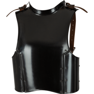 Katharina Blackened Steel Breastplate