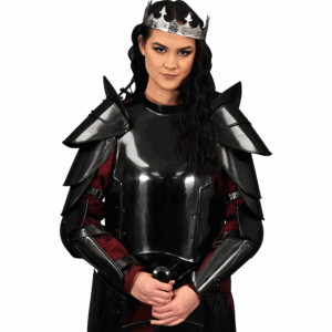 Katharina Blackened Steel Breastplate