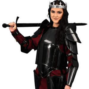 Katharina Blackened Steel Breastplate