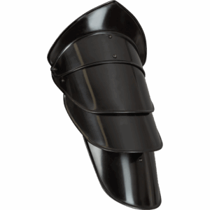 Katharina Blackened Steel Pauldrons