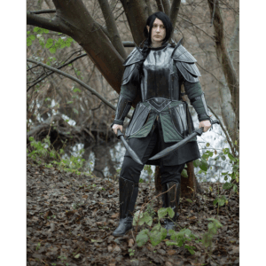 Katharina Blackened Steel Armour Belt