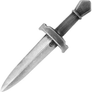 Auric LARP Throwing Dagger - Steel