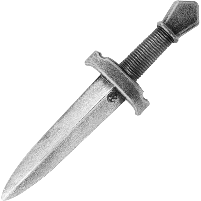 Auric LARP Throwing Dagger Steel