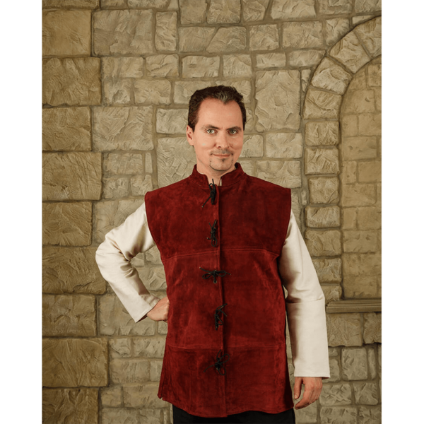 Laertes Suede Leather Vest