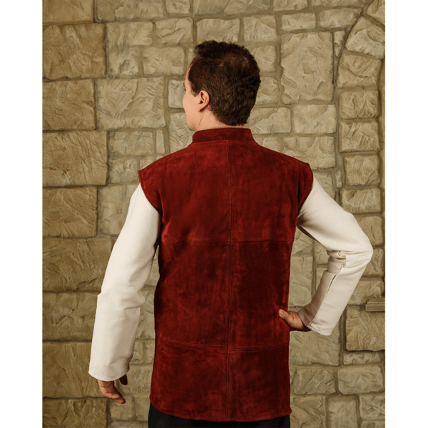 Laertes Suede Leather Vest