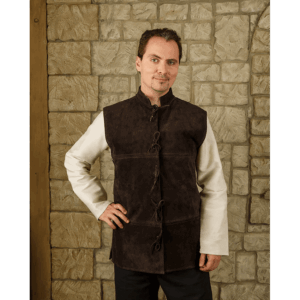 Laertes Suede Leather Vest