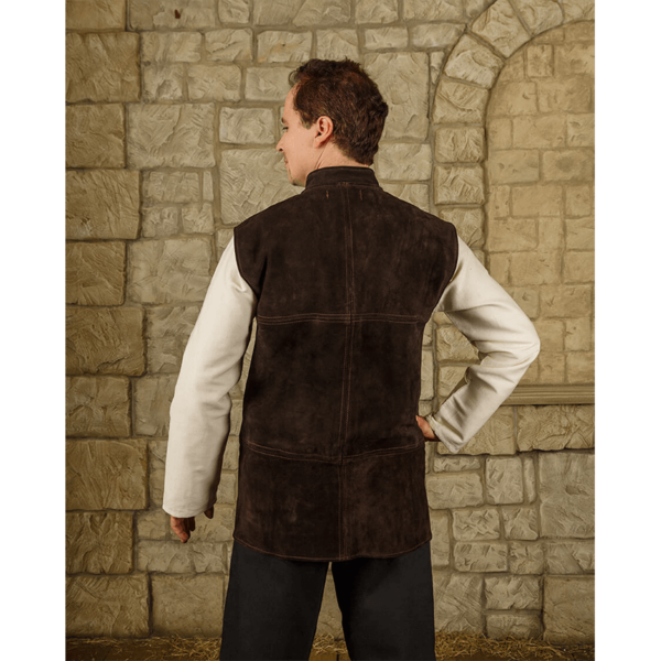 Laertes Suede Leather Vest