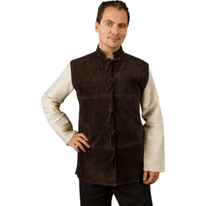 Laertes Suede Leather Vest