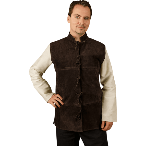 Laertes Suede Leather Vest