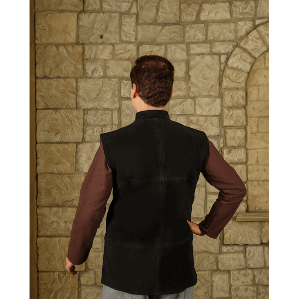 Laertes Suede Leather Vest