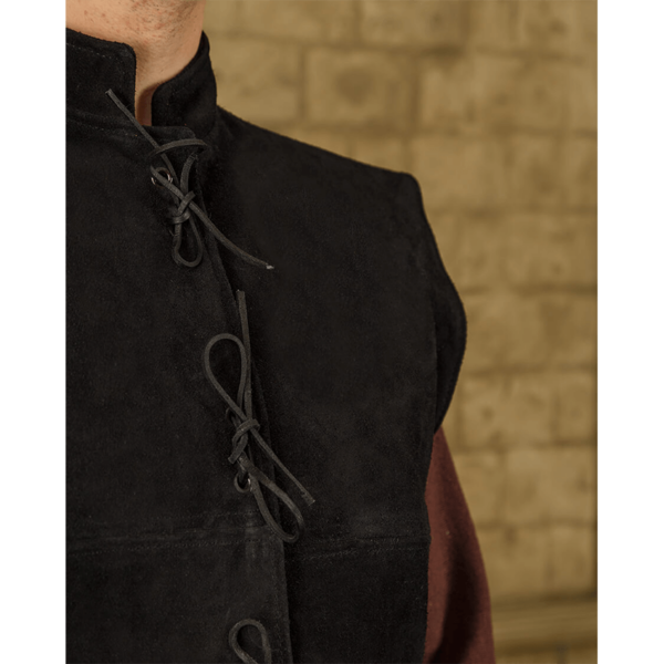 Laertes Suede Leather Vest