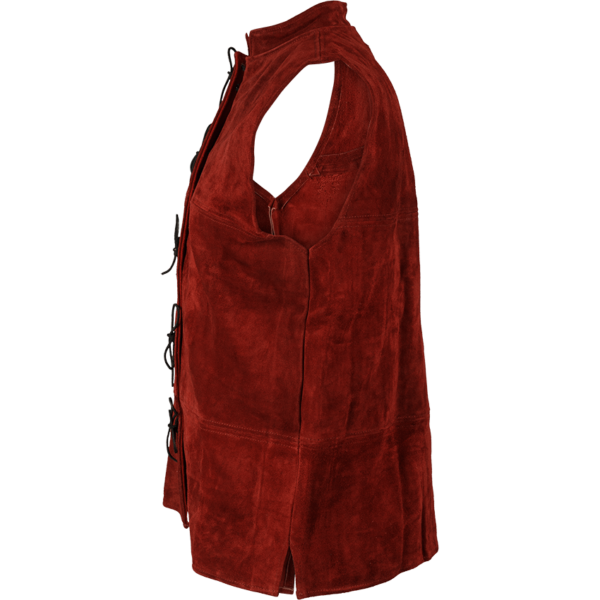 Laertes Suede Leather Vest