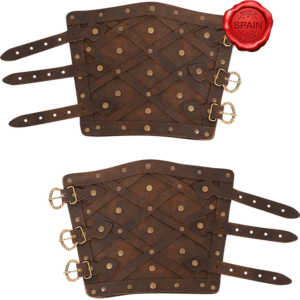 Ranger Leather Bracers - Brown