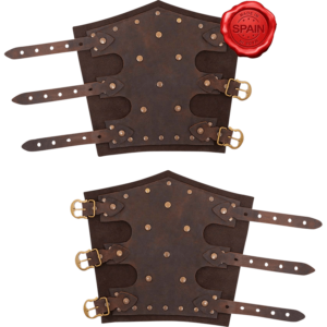 Fantasy Assassin Leather Bracers