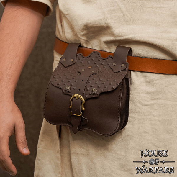 Medieval Nobleman Handcrafted Belt Bag