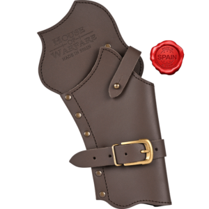 Cowboy Holster for Pistols and Revolvers - Brown