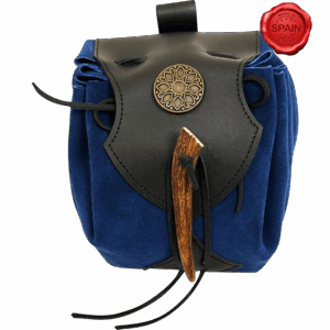 Wandering Healer Suede Drawstring Belt Pouch