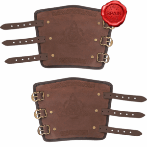 Ranger Leather Bracers - Brown