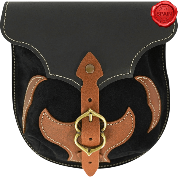 Barbarian Warrior Leather Belt Bag