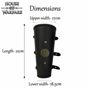 Fantasy Warrior Leather Bracers