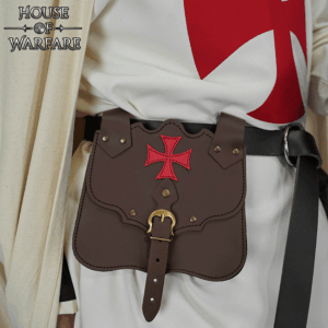 Crusader Leather Belt Bag