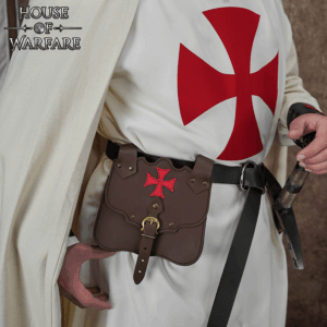 Crusader Leather Belt Bag
