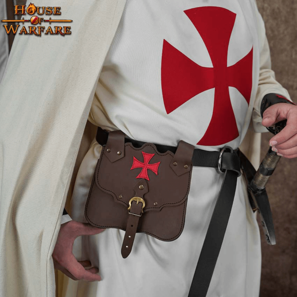 Crusader Leather Belt Bag