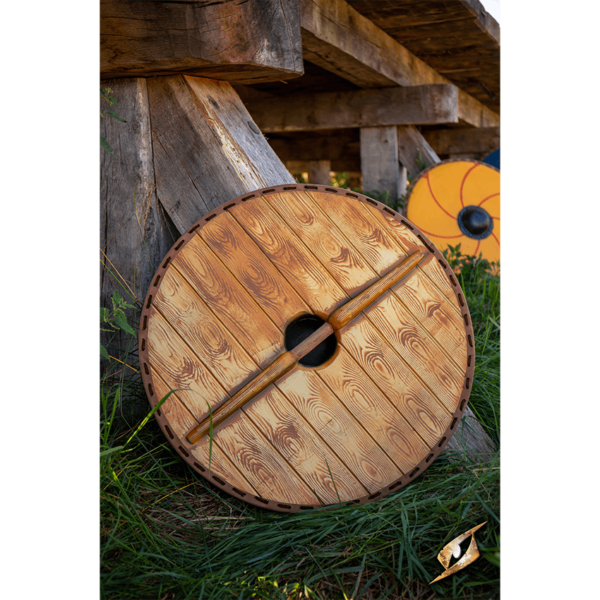 Gastir Viking LARP Shield - Yellow - 75 cm